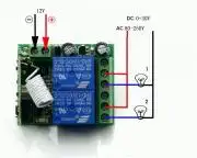 4 csatornás távirányító és 2db független 2 csatornás vevőegység