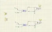 2 csatornás relé modul panel