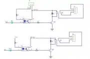 4 csatornás relé modul panel