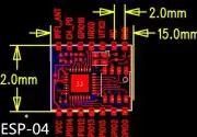 ESP-04 Soros uart serial -> WiFi modul