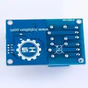 USB - 2 csatornás relé modul panel